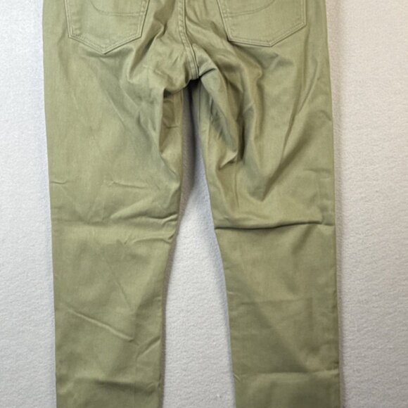 Levi Strauss Signature Green Pull On Skinny Jeans Womens Size 6L W28 L32 NWT - Picture 8 of 13